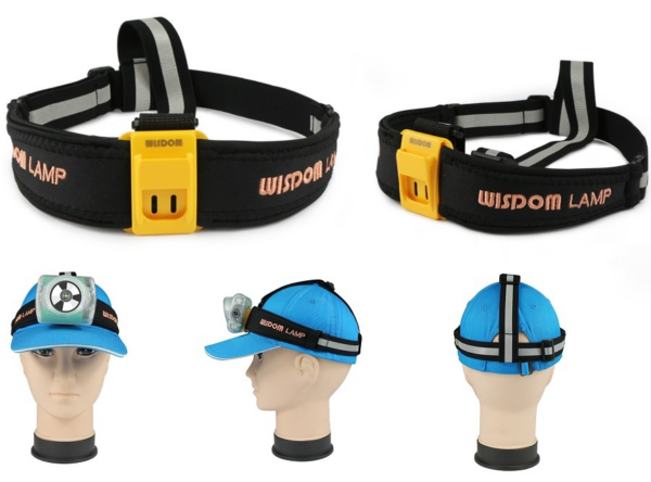 WISDOM Cap Lamp Head Strap